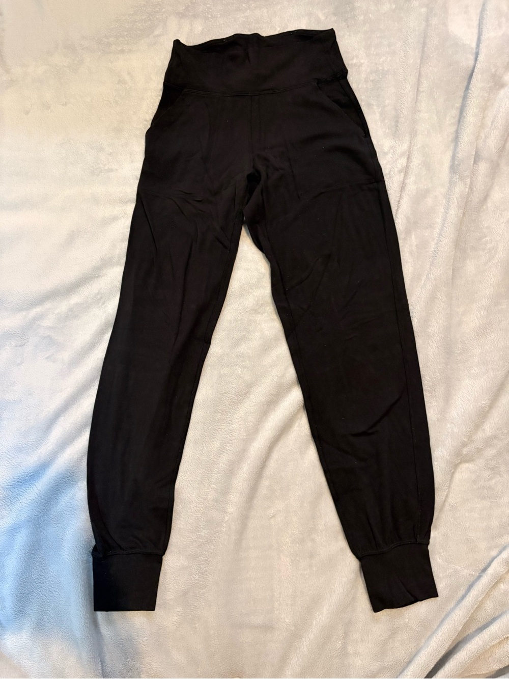 Black women High-Waist Jogger Bottoms